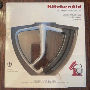 KitchenAid Tilt-Head Flex Edge Beater KFE5T |  NEW IN PACKAGE/rips